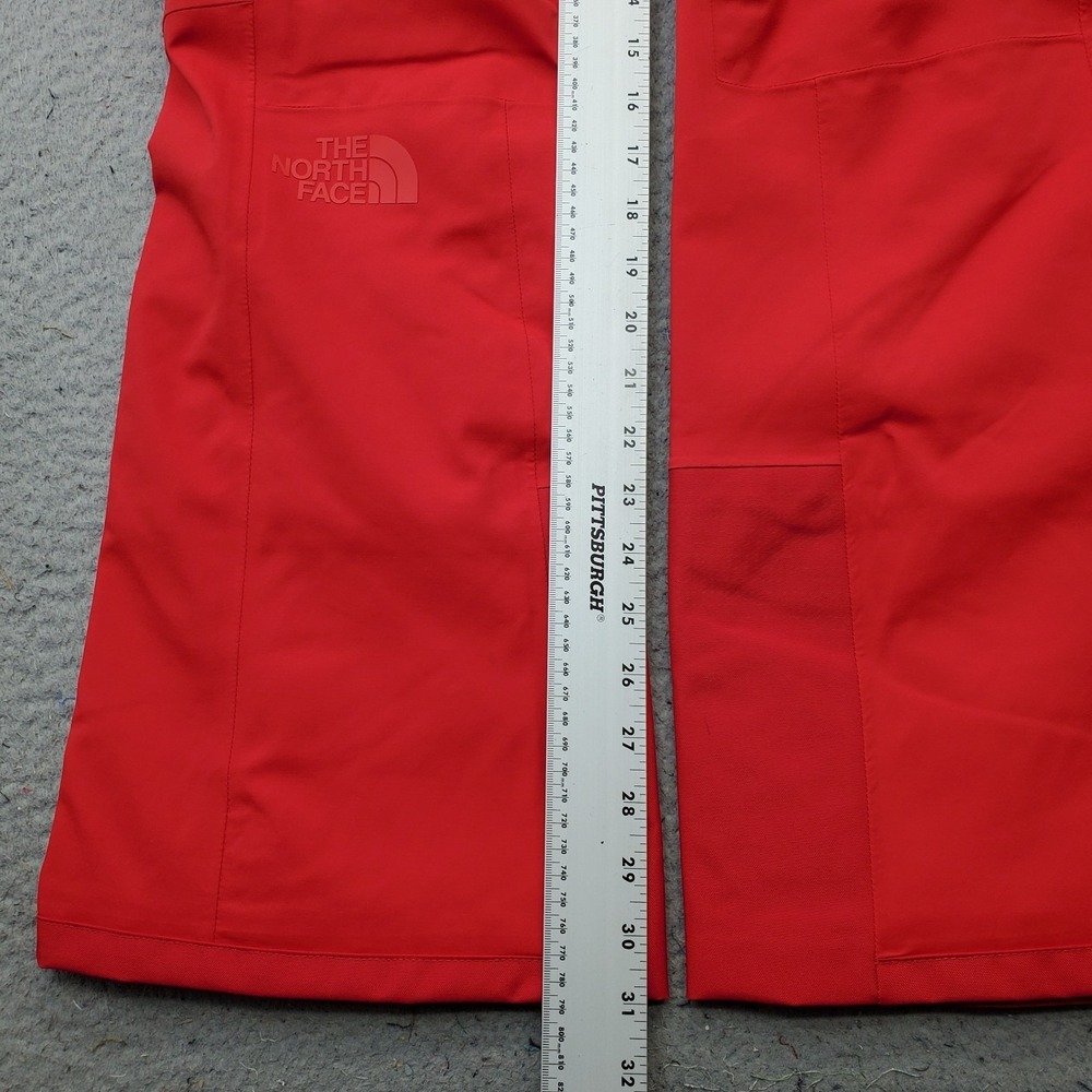 The North Face Lenado Ski Snow Pants Womens Large Red Slim Fit Ankle Zip Outdoor - Picture 4 of 13
